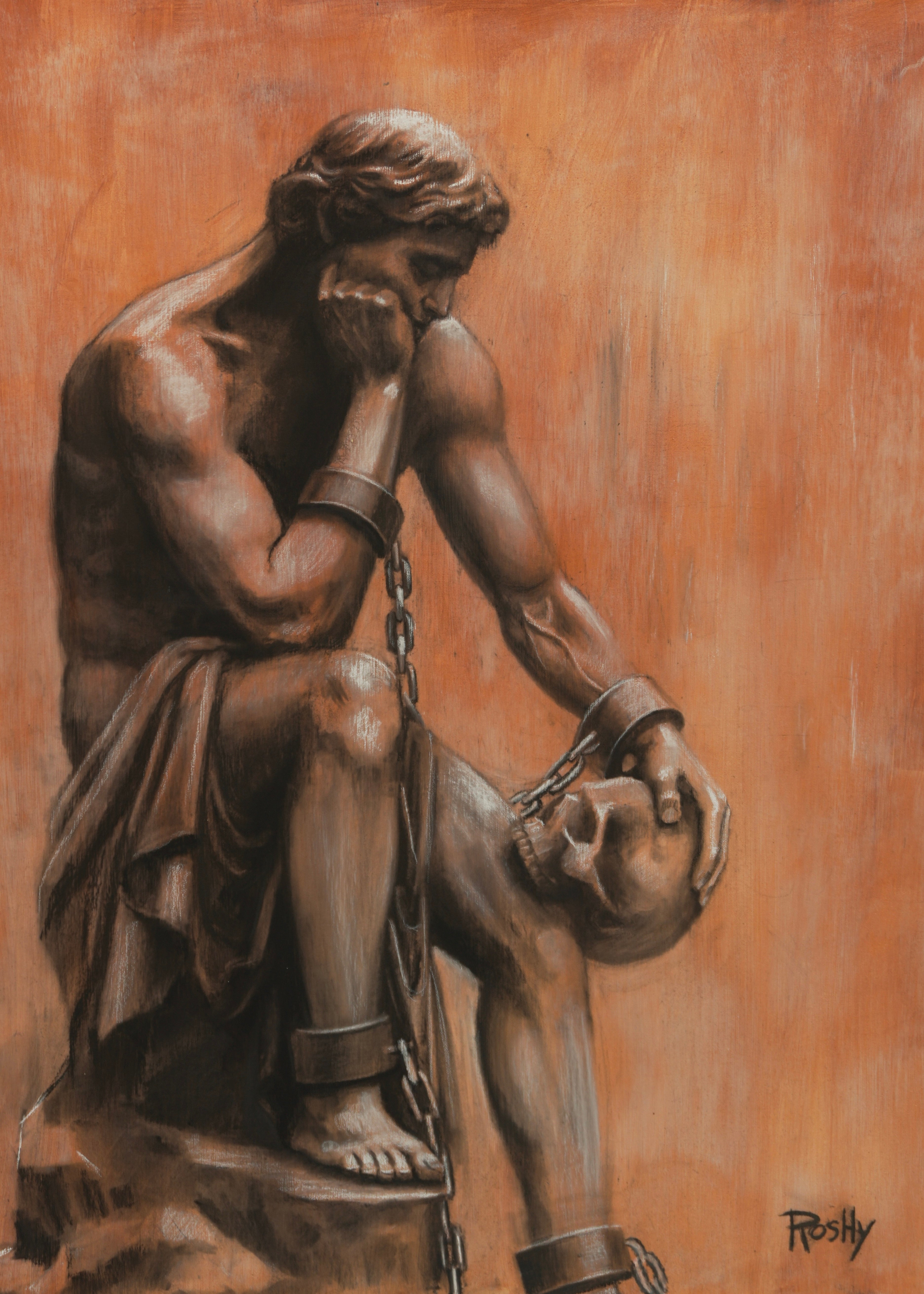 The Thinker - Fine Art Print